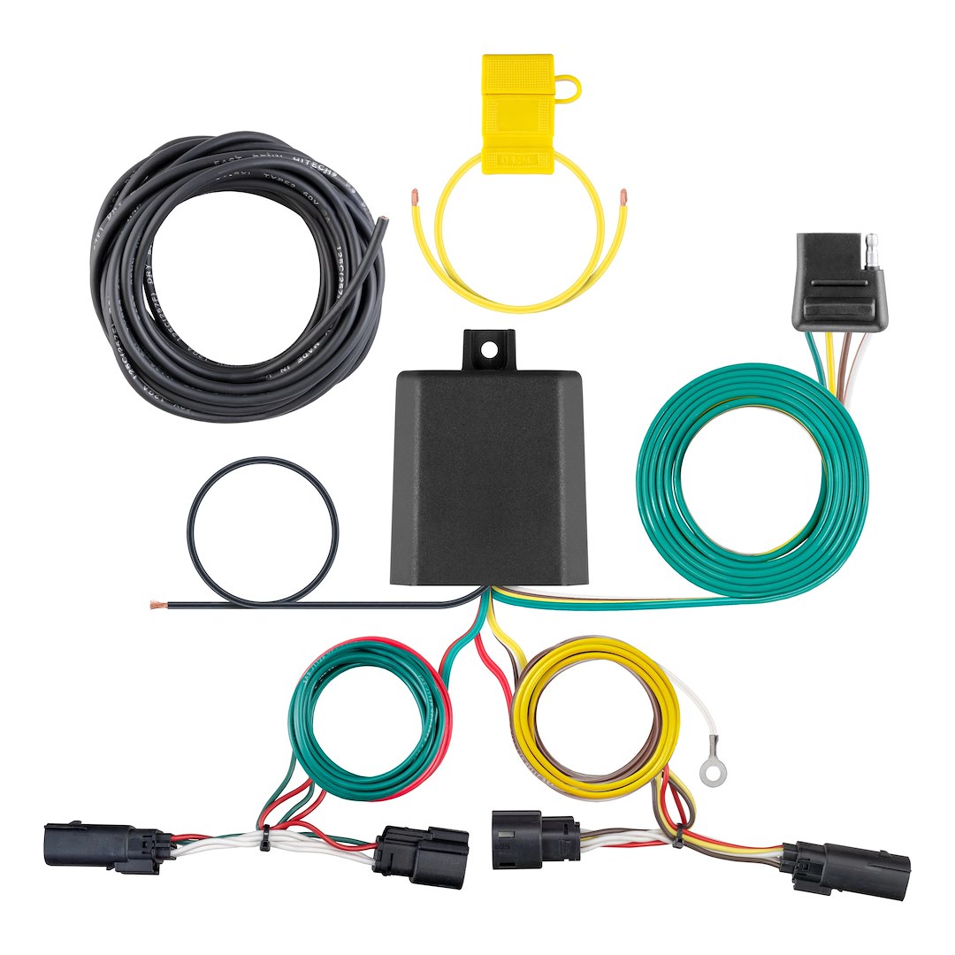 CURT 56419 Custom 4-Way Flat Wiring - Chevrolet Trax