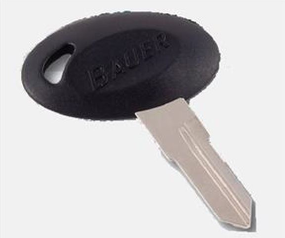AP Products Bauer Switch Blade Key Code 332 Bauer Logo Key (013689332)