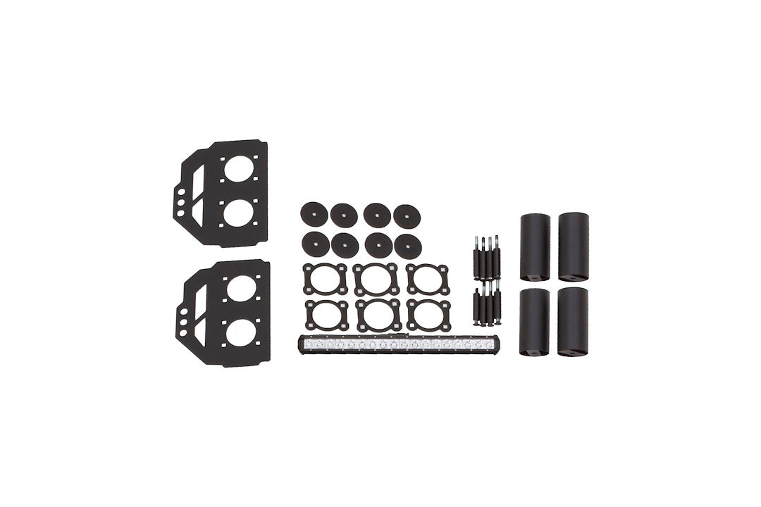 Rampage 9950910 TRAILRAM Black Steel Bumper End