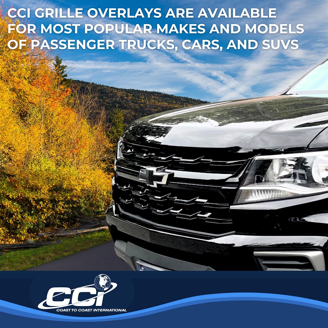 Coast To Coast GI181BLK Black Colorado Bar Grille Overlay - image 5