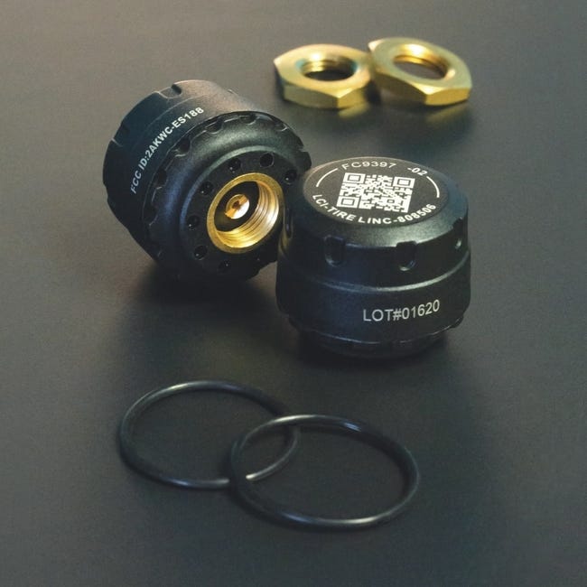 Lippert 2020106299 Programmable Valve-Cap TPMS Sensors - 2 Pack