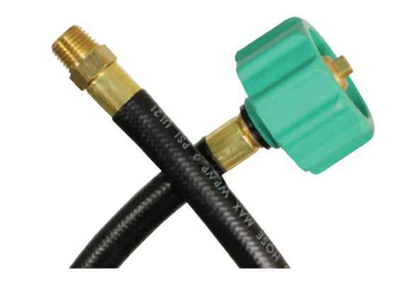 JR Products 07-31555 Propane Hose - 20 in, 1/4 in Diameter