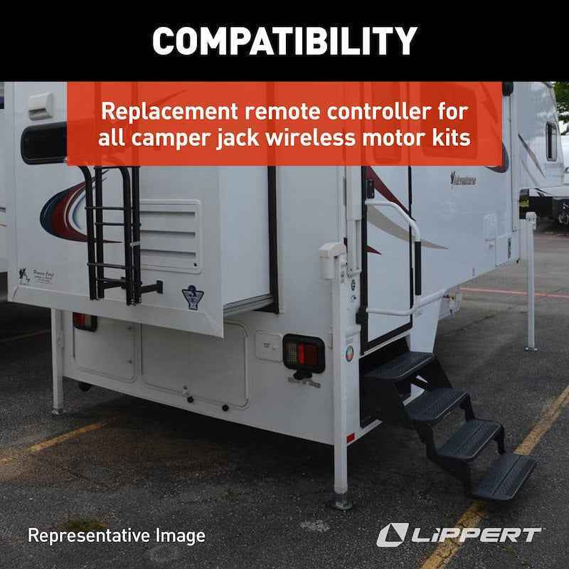 Happijac Camper Jack Remote Control Unit – Wireless 25 Amp - 723915