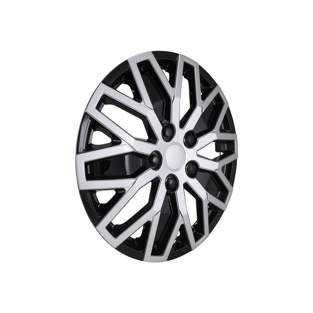 Coast To Coast 105116SB 16-Inch Black/Silver U-Spoke Covers - image 2