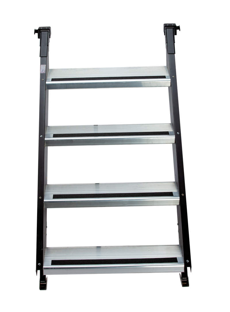 RV Entry Step – 4-Step Aluminum Quick-Release RV Steps – STP-223