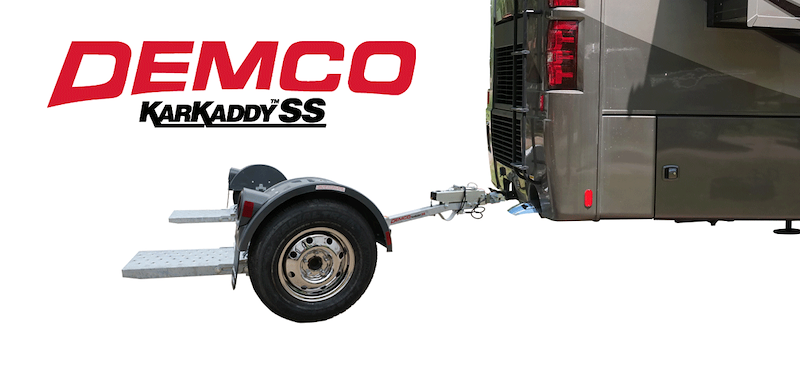 Demco 9713045 KarKaddy SS Tow Dolly with Hydraulic Disc Brakes