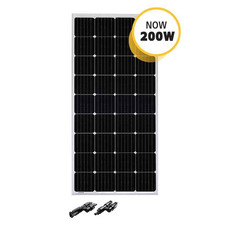 Go Power 200 Watt Expansion Solar Panel Kit – Monocrystalline - OVERLANDER-E