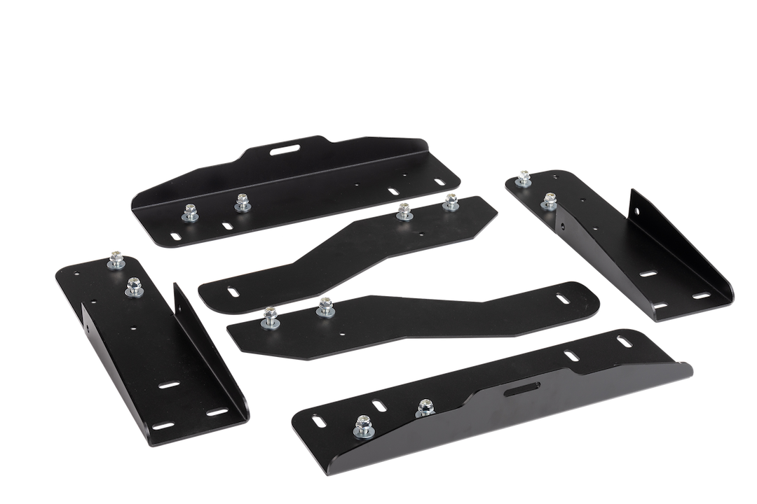 Decked A0100-XCGB-BLK CargoGlide Mounting Kit for vX Drawers