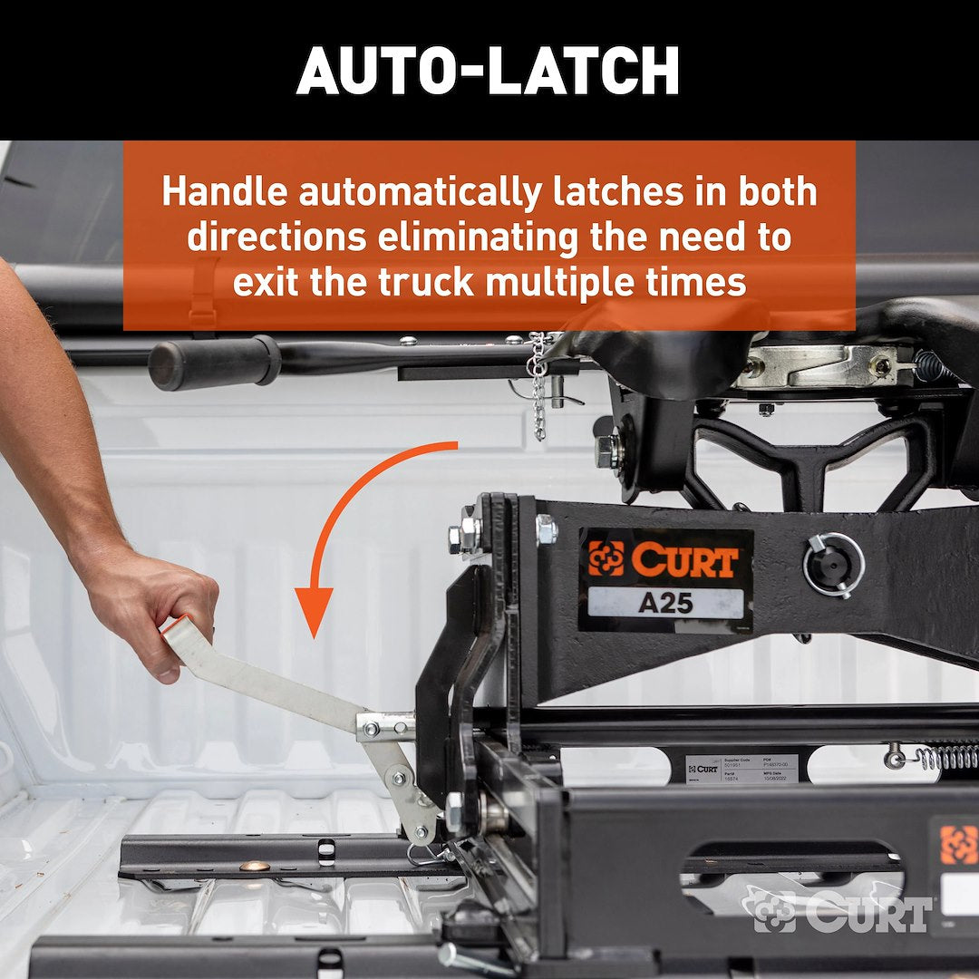 Curt 16574 Fifth Wheel Trailer Hitch Slider - image 4