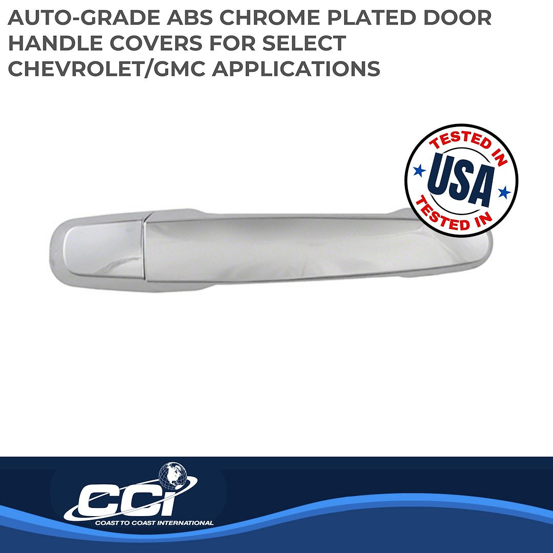 Coast To Coast DH68566S4 Chrome Equinox Smart-Key Covers - image 2