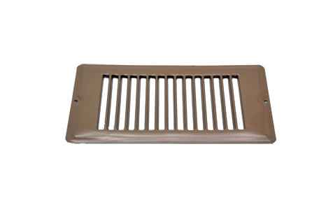 AP Products 4 x 8 Inch Brown Air Grille Faceplate 013632