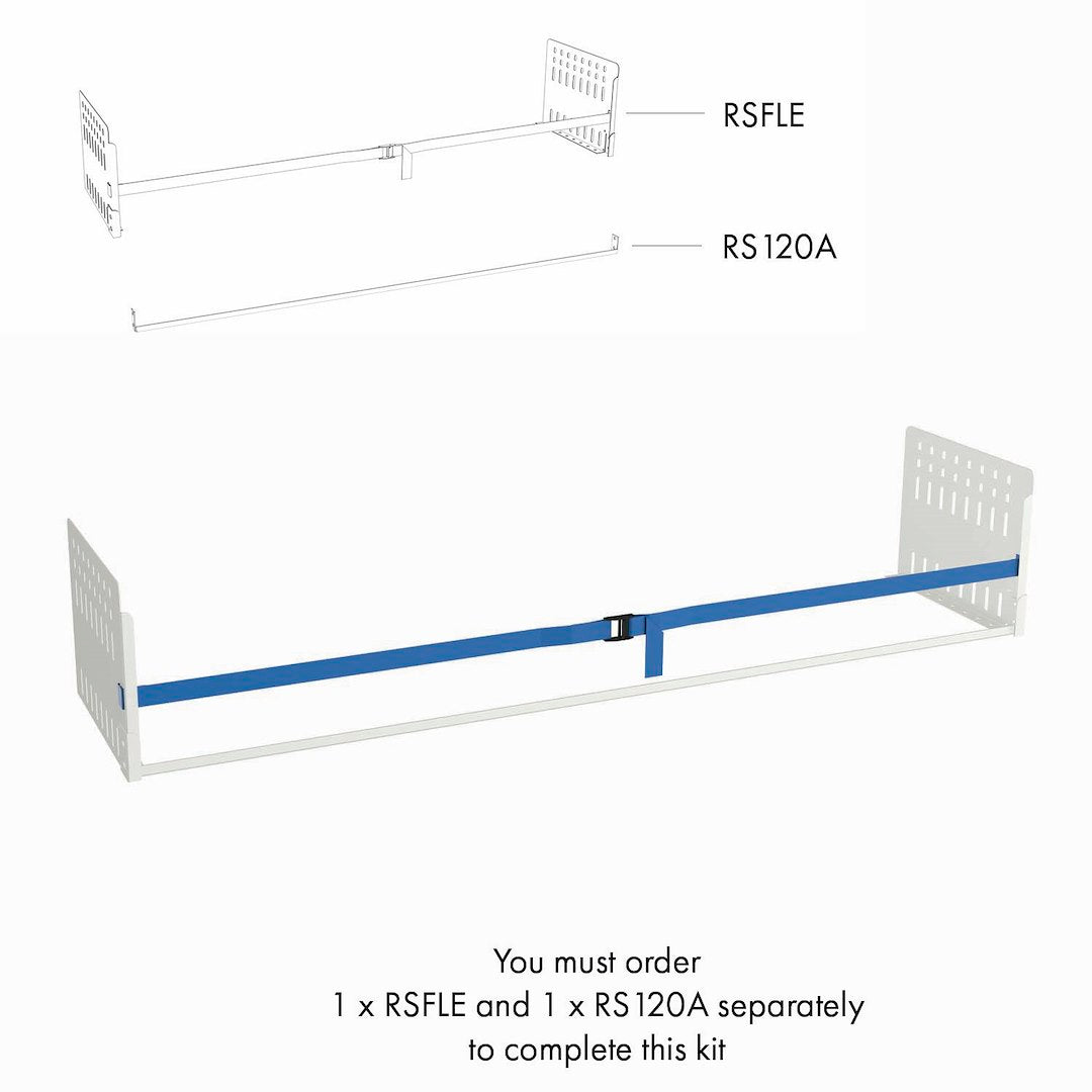 Rolacase Rs120a 12-Series Storage Floor Enclosure