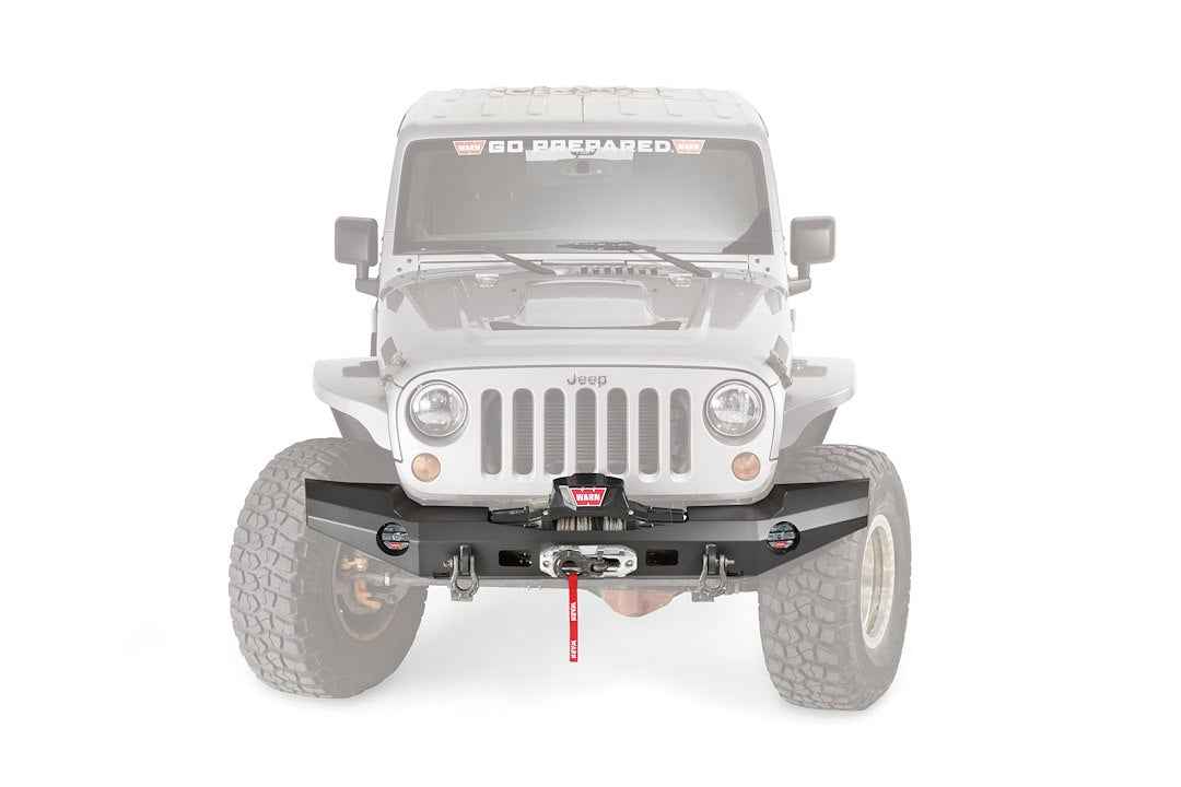 Warn 101420 Bumper for Jeep Wrangler JK 2007–2018