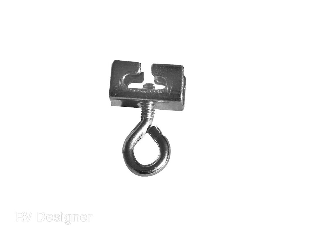RV Designer Window Curtain Track End Stop (A205) – Material: Aluminum