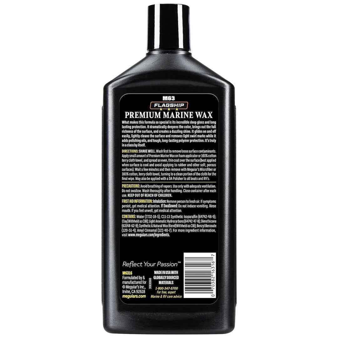 Meguiars M6316 Marine Wax - 16 oz