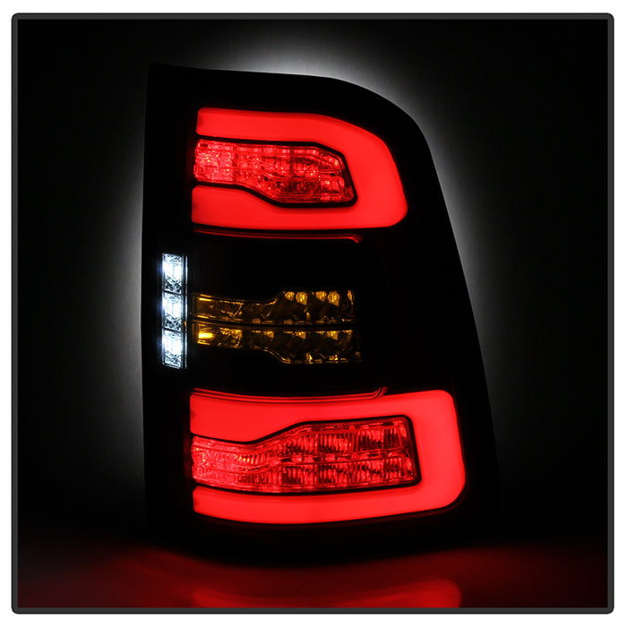 Spyder 5087294 Black LED Tail Light for Halogen-Model Applications