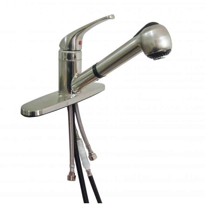 Empire Faucet SL1000N Pull-Out Kitchen Faucet - Brushed Nickel