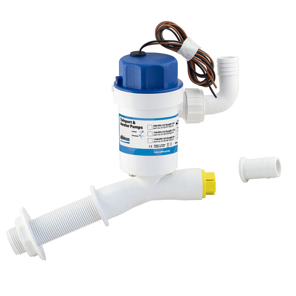 Albin 01-05-080 Livewell / Baitwell Pump - image 1