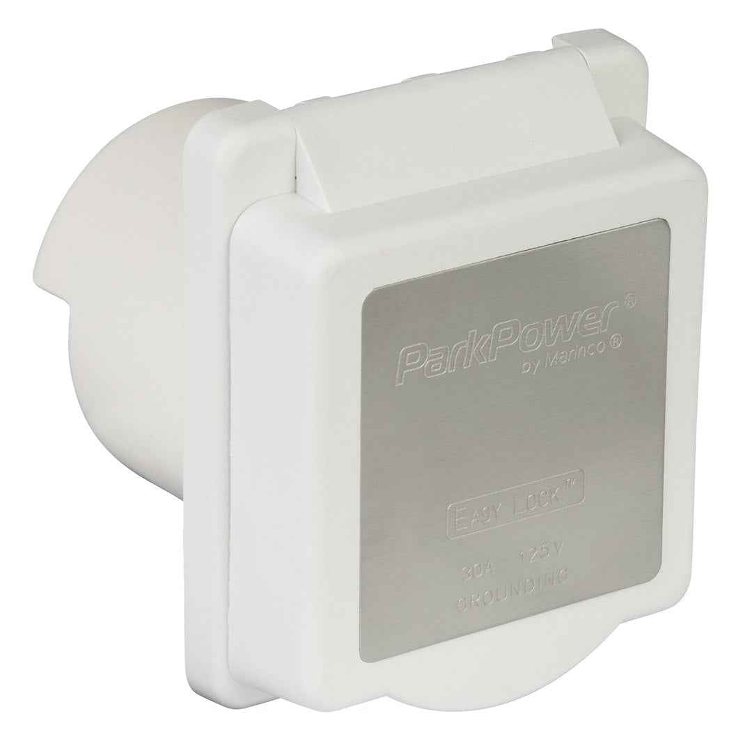 Marinco 301ELRV Power Inlet Port - White
