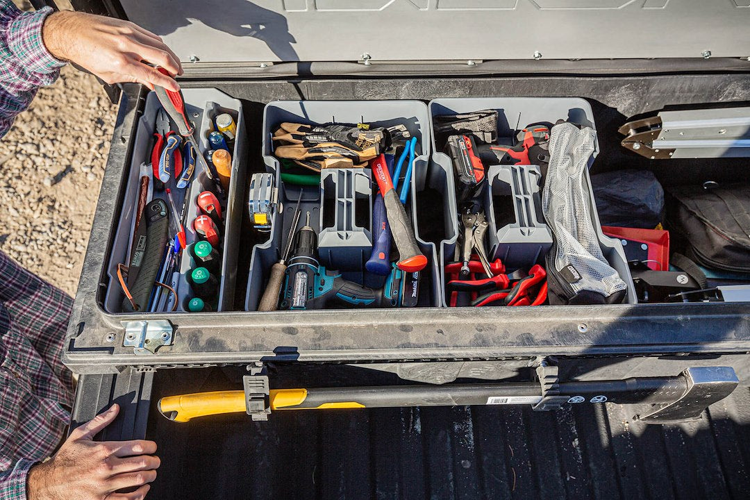 Decked ATB2LST Full-Size Super Snack Tool Box Tray