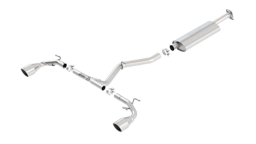 Borla Cat-Back System Single Dual Exhaust System Kit 140496 - image 1