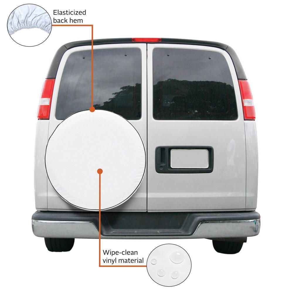 Classic Accessories 75140 Spare Tire Cover - 28 in–29 in