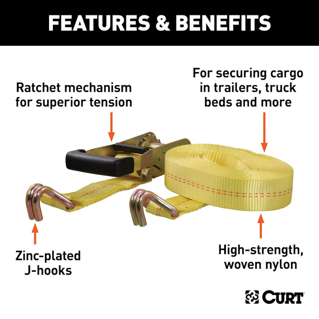 Curt 83047 Tie Down Strap - image 2