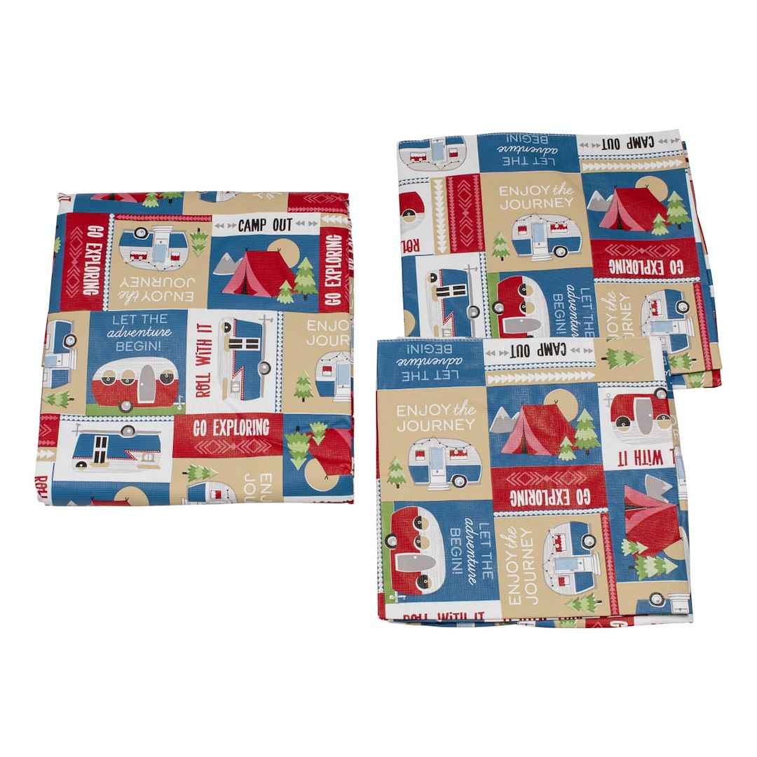 Lippert 2022107835 Picnic Tablecloth and Bench Cover Set