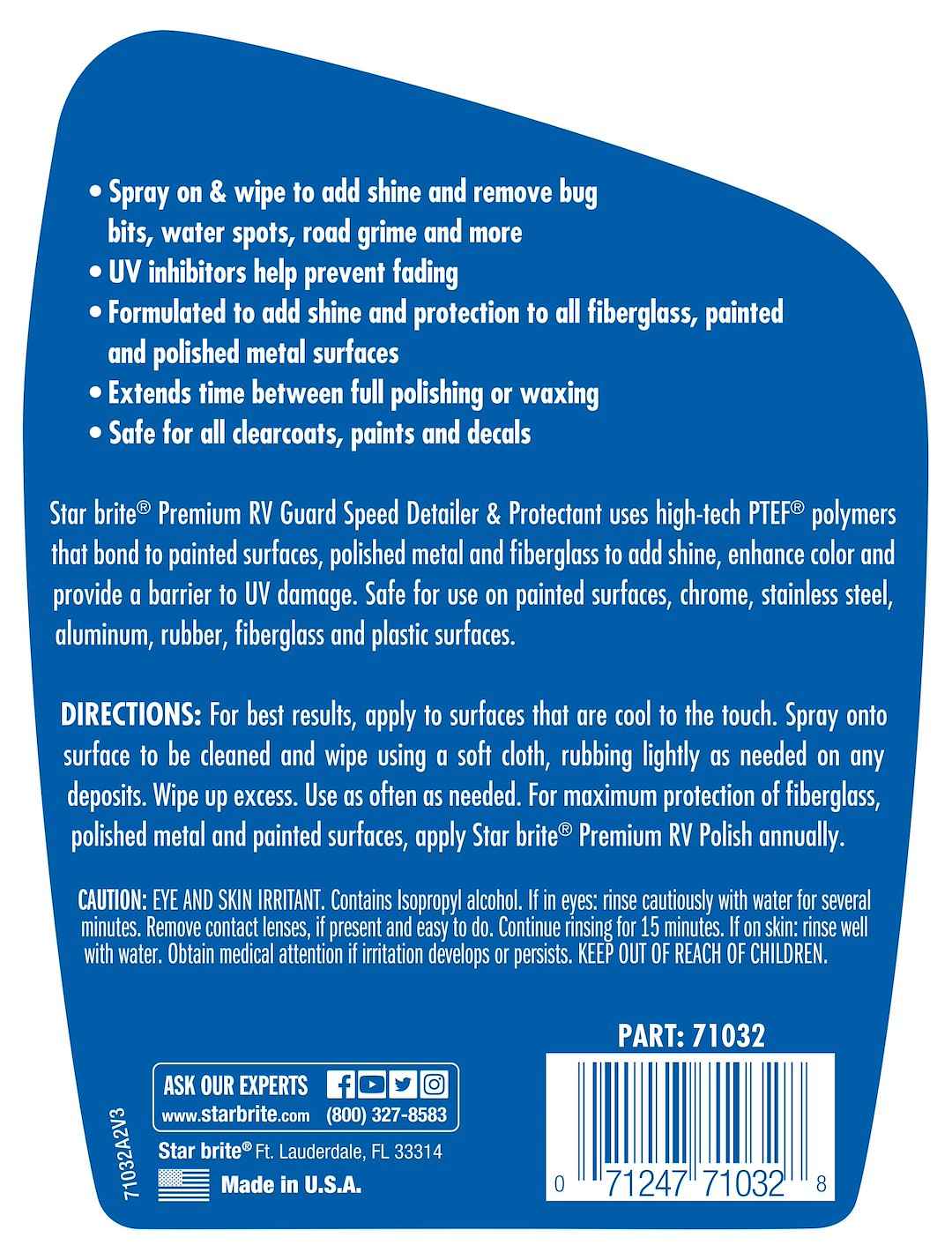 Star Brite 071032 Water Spot Remover - 32 oz