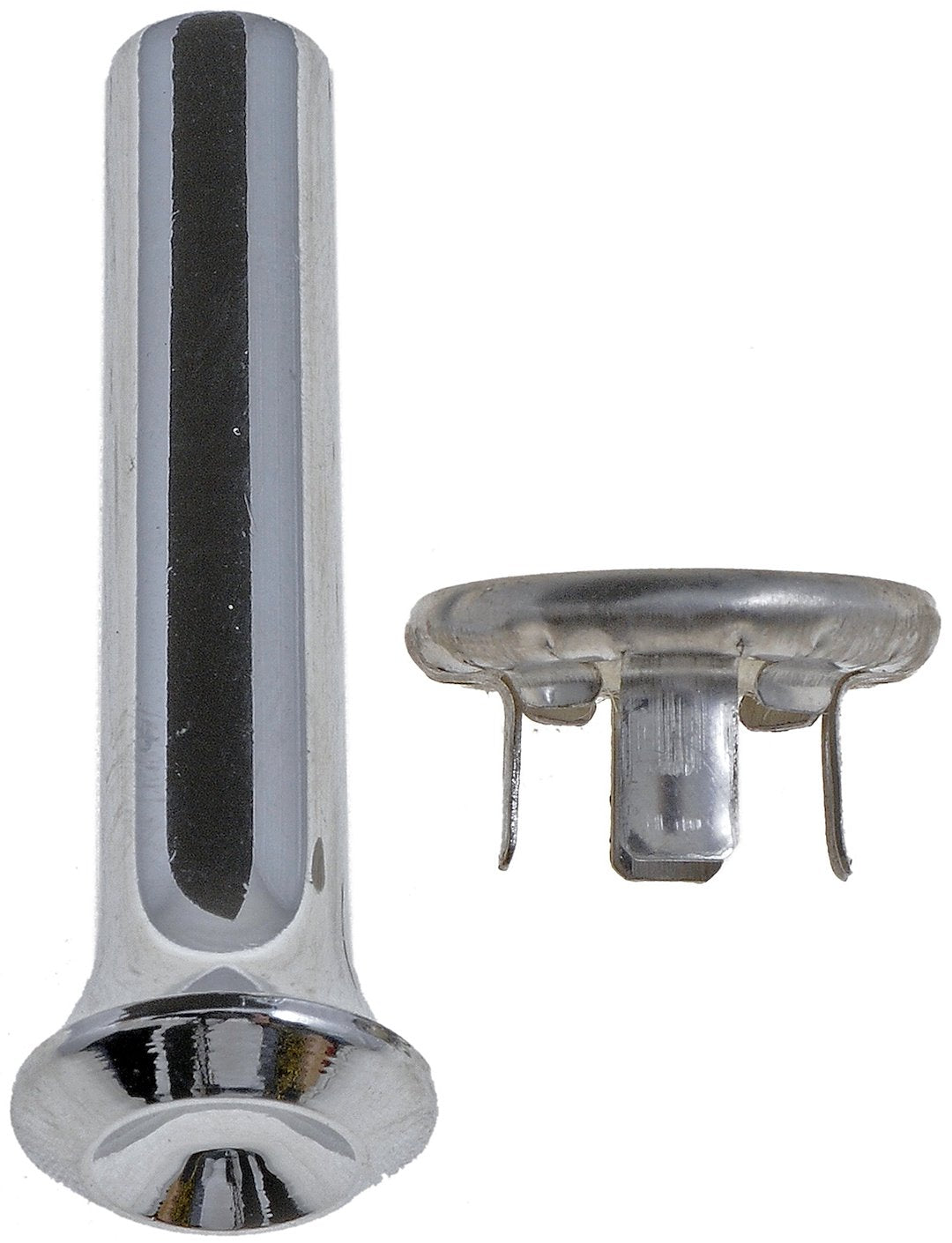 Dorman HELP! 75402 Chrome-Plated Piston Door Lock Knob - image 1