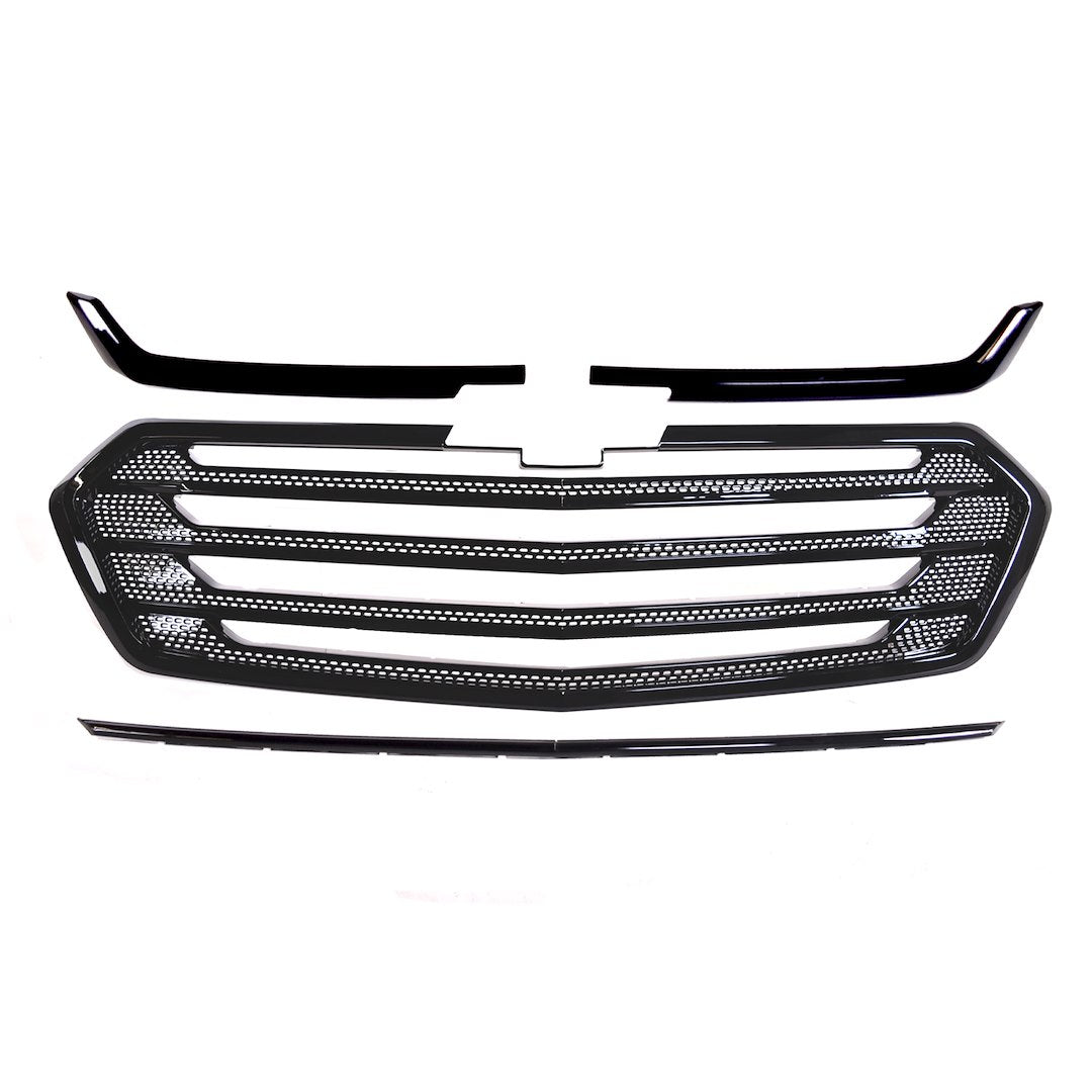 Coast To Coast GI507BLK Traverse Black Mesh Grille Overlay - image 1