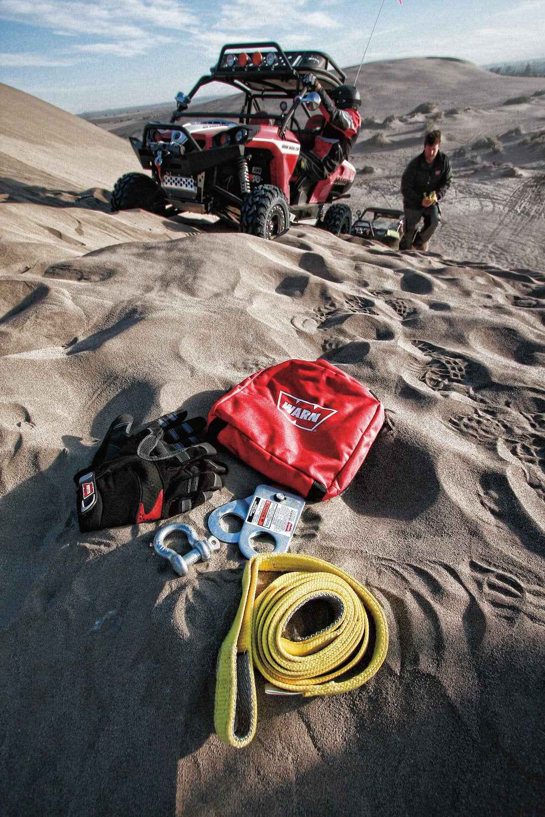 Warn 88915 Winch Rigging Kit with Red Storage Bag