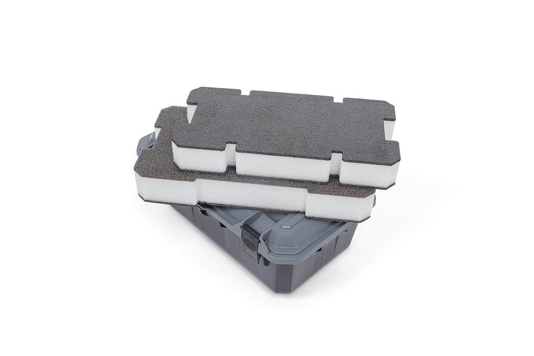Decked AD35 Gray Customizable Foam Tool Box Insert