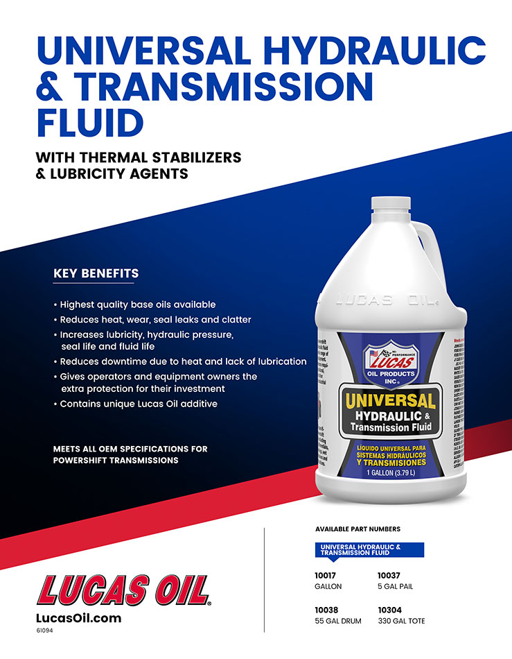 Lucas Oil 10017 Universal Hydraulic Fluid