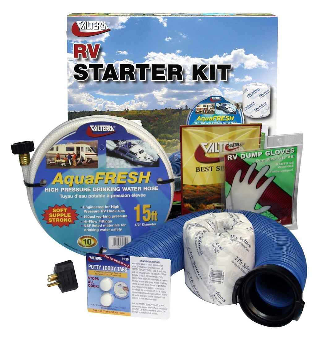 Valterra K88101 RV Startup Kit - 15 ft Water Hose