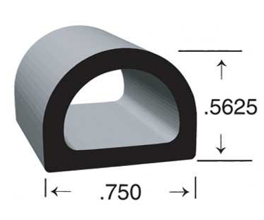 Clean Seal 135h2-50 Multi Purpose Weather Stripping - image 1