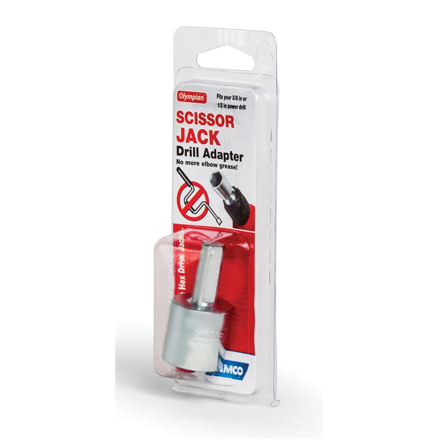 Camco Camper Jack Crank Drill Bit Adapter (57363)