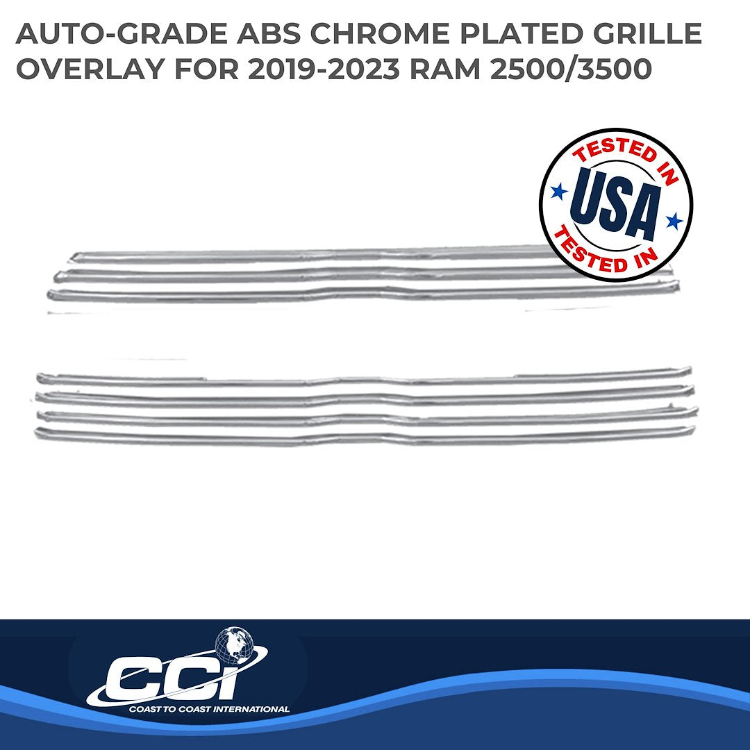 Coast To Coast GI170 Chrome Ram 2500 Bar Grille Overlay - image 2