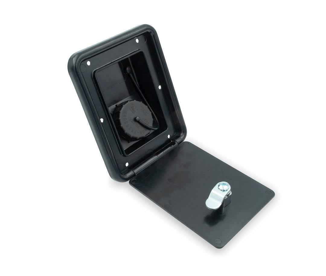 B&B Molders 94250 Fresh Water Inlet - Fill Spout With Hinged Cover
