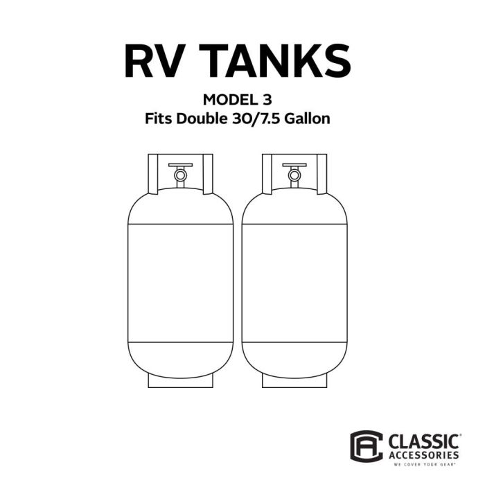 Classic Accessories 80-100-151001-00 Propane Tank Cover - image 5