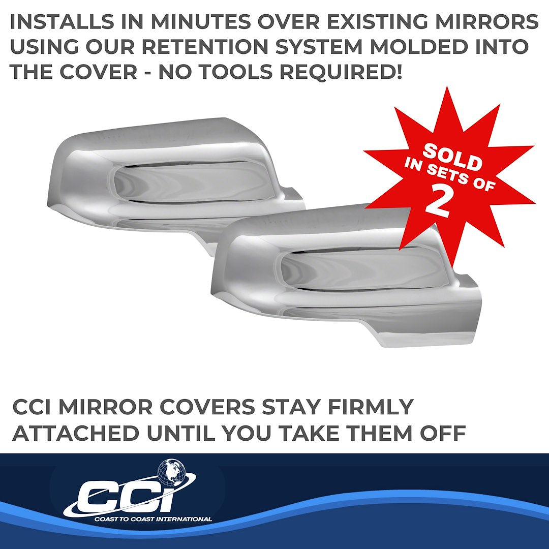 Coast To Coast MC67534 Ram Chrome Signal-Mirror Top Covers - image 3
