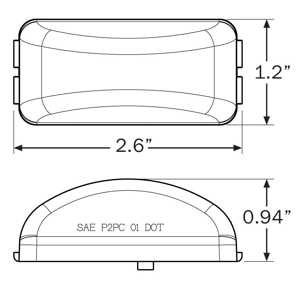 Optronics MCL91RB Trailer Light