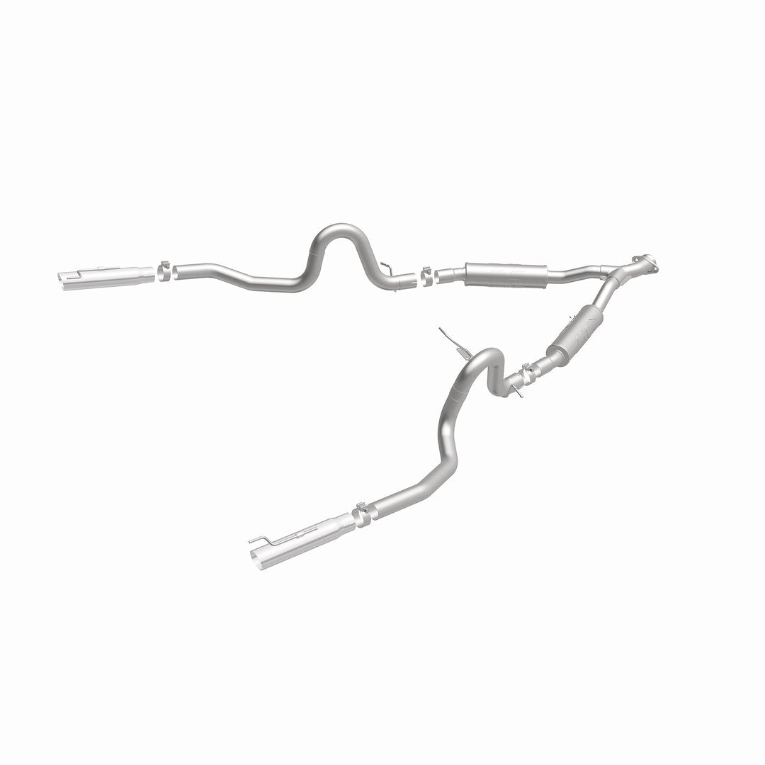 MagnaFlow 15717 Dual Cat-Back Exhaust Kit for Mustang