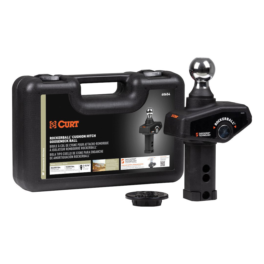 CURT 60654 Gooseneck Ball - 2-5/16 in, 30000 lb