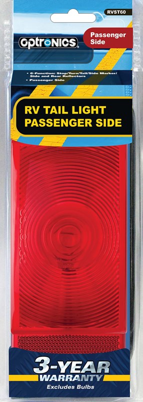 Optronics Surface Mount Stop/ Tail/ Turn Light Trailer Light RVST60S