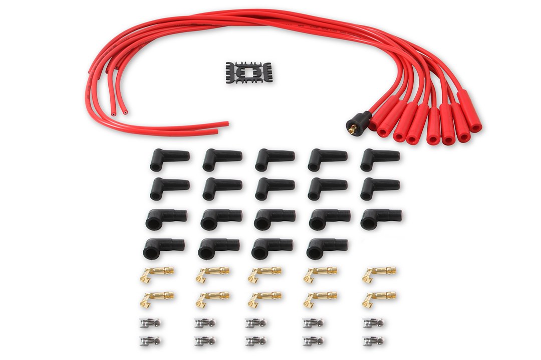 ACCEL Ignition Super Stock 4000 Series Male Spark Plug Wire Set 4040R - image 2