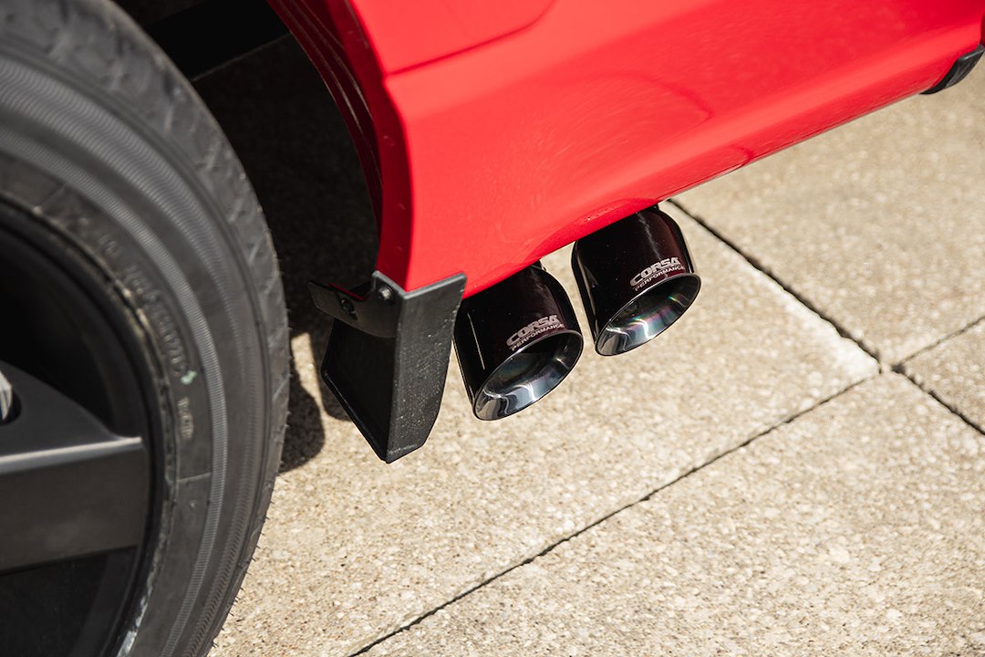 Corsa Performance Sport Cat Back System Single Dual Exhaust System Kit 21165BLK - image 2