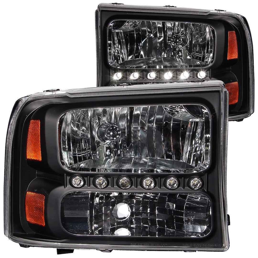ANZO USA Crystal Clear Reflector Beam Halogen Sealed Beam Headlight Assembly 111106 - image 1