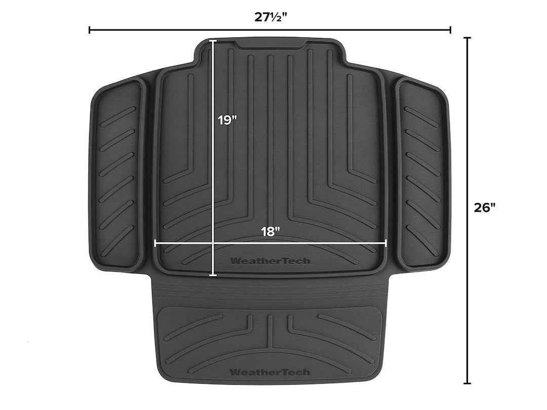Weathertech (USA) 81CSP01BK Child Car Seat Protector - Black