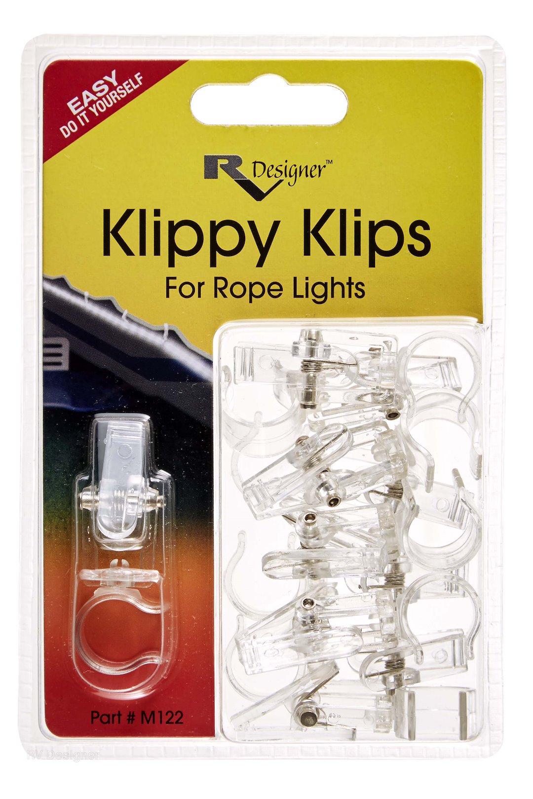 RV Designer Multi Purpose Clip (M122) – Material: Plastic